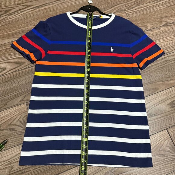 Polo Ralph Lauren Striped Cotton Crewneck Tee – Size M – NWOT - Picture 9 of 15